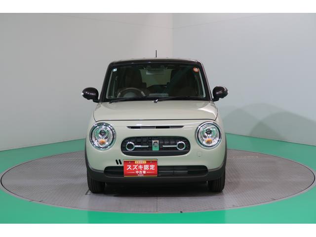 アルトラパンＬＣ ！初売！ＬＣ　Ｘ　５型　全方位モニター用カメラパッケージ　オートライト　プッシュスタート　シートヒーター　オートエアコン　スズキセーフティーサポート　衝突被害軽減システム　アイドリングストップ　横滑り防止機能　衝突安全ボディ　盗難防止システム（5枚目）