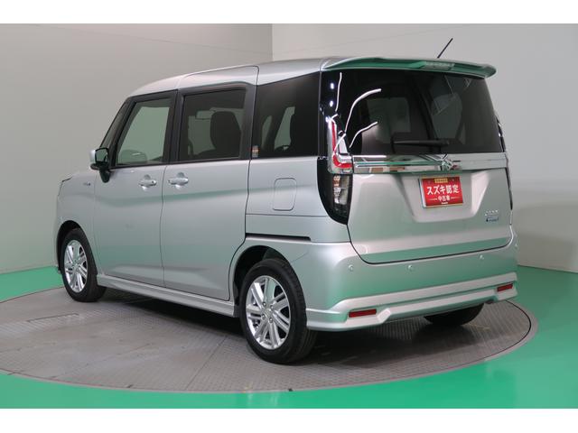 ソリオ ！先行初売！ＨＹＢＲＩＤ　ＭＺ　３型　オートライト　プッシュスタート　シートヒーター　オートエアコン　スズキセーフティーサポート　衝突被害軽減システム　アイドリングストップ　横滑り防止機能　衝突安全ボディ　盗難防止システム（11枚目）