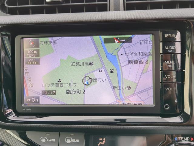 アクア Ｓ　ナビＴＶ　スマートキー　オートライト　ＥＴＣ　ブルートゥース　オートエアコン　ドアバイザー（12枚目）