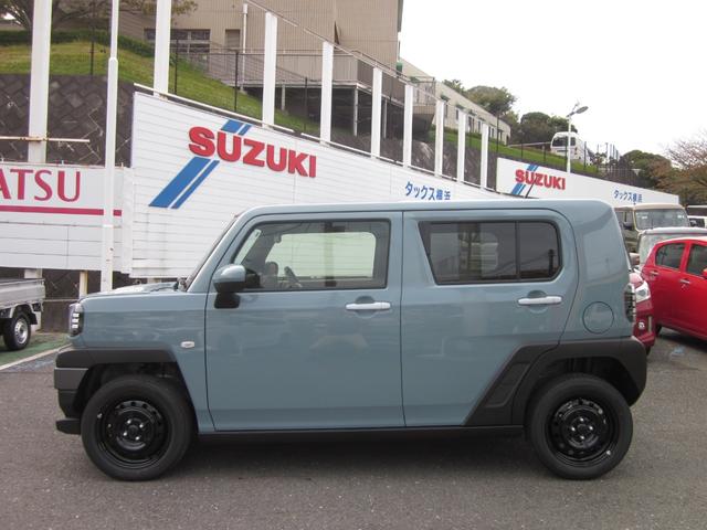 タフト Ｘターボ　ＤＡＭＤ　ＬｉｔｔｌｅＤ　８インチビ　届出済未使用車（4枚目）