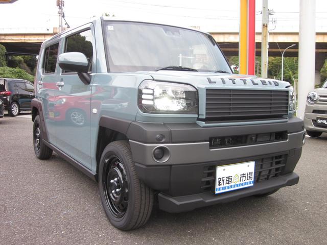 タフト Ｘターボ　ＤＡＭＤ　ＬｉｔｔｌｅＤ　８インチビ　届出済未使用車（6枚目）
