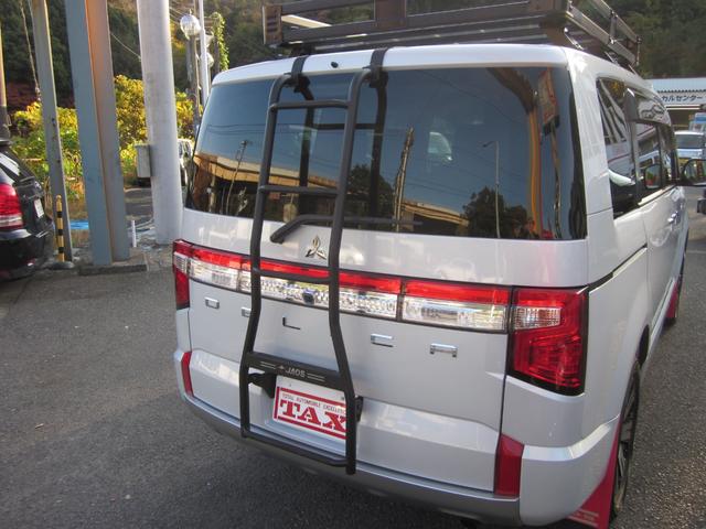 デリカD:5 P ナビゲーション 全方位カメラ 両側オートスライド ルーフラック リヤラダー ヒーターシート ETC2.0 ドライブレコーダー(10枚目)