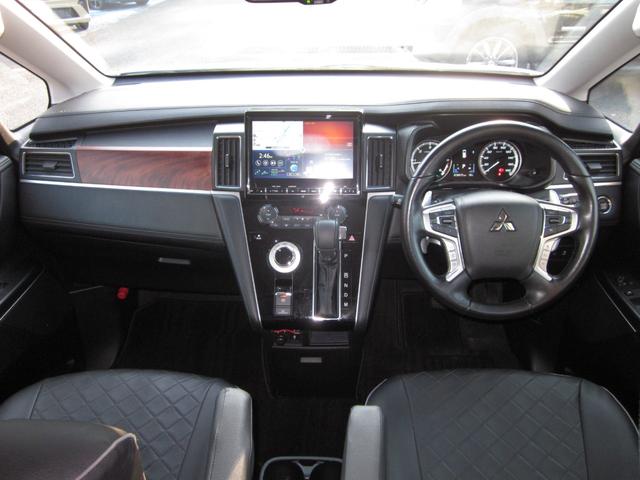 デリカD:5 P ナビゲーション 全方位カメラ 両側オートスライド ルーフラック リヤラダー ヒーターシート ETC2.0 ドライブレコーダー(14枚目)