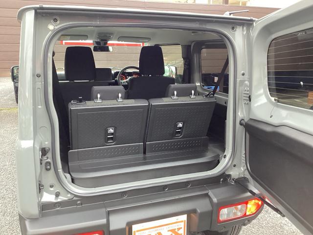 ジムニー ＸＣ　届出済み未使用車　メーカー保証継承　純正マット・バイザー（11枚目）