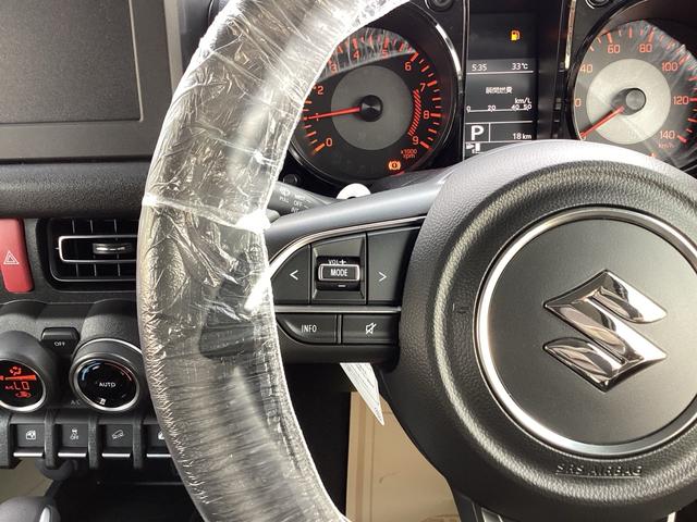 ジムニー ＸＣ　届出済み未使用車　メーカー保証継承　純正マット・バイザー（17枚目）