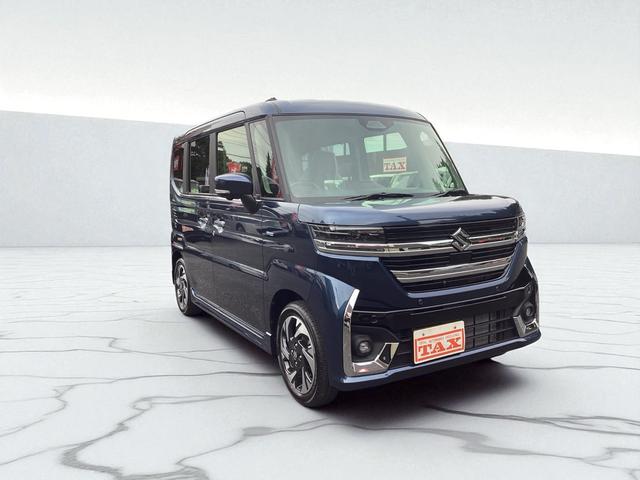 スペーシアカスタム ハイブリッドXSターボ 届出済み未使用車 全方位モニター付きメモリーナビゲーション メーカー保証継承(10枚目)