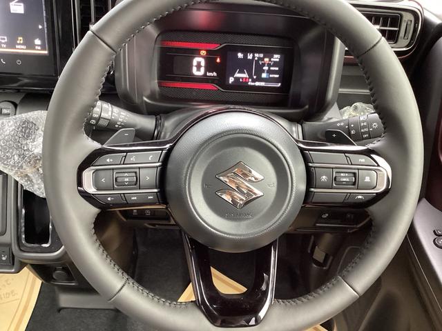 スペーシアカスタム ハイブリッドXSターボ 届出済み未使用車 全方位モニター付きメモリーナビゲーション メーカー保証継承(11枚目)