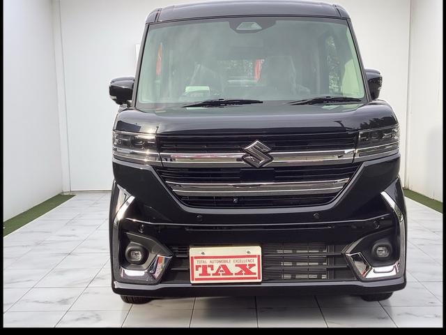 スペーシアカスタム ハイブリッドXSターボ 届出済み未使用車 全方位モニター付きメモリーナビゲーション メーカー保証継承(6枚目)