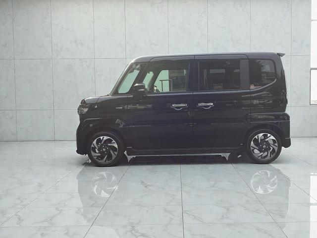 スペーシアカスタム ハイブリッドXSターボ 届出済み未使用車 全方位モニター付きメモリーナビゲーション メーカー保証継承(7枚目)