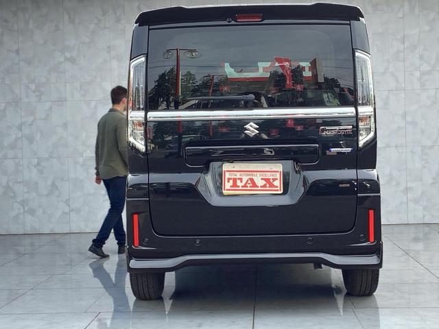 スペーシアカスタム ハイブリッドXSターボ 届出済み未使用車 全方位モニター付きメモリーナビゲーション メーカー保証継承(8枚目)