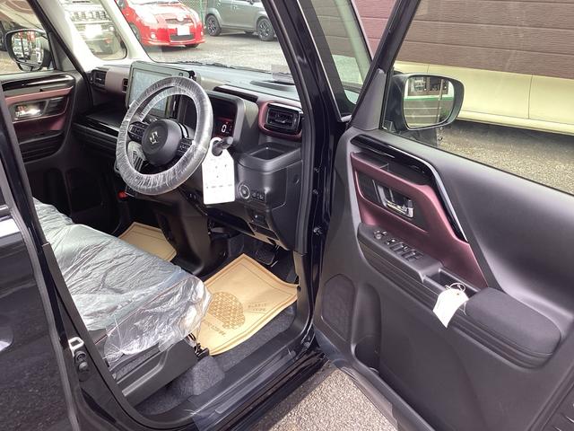 スペーシアカスタム ハイブリッドXSターボ 届出済み未使用車 全方位モニター付きメモリーナビゲーション メーカー保証継承(19枚目)