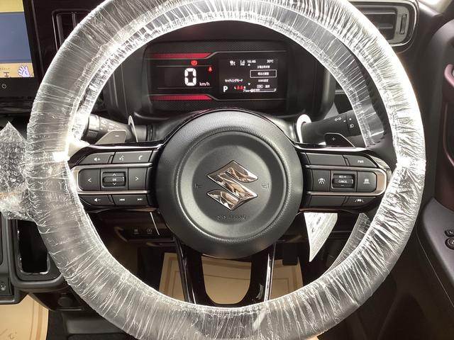 スペーシアカスタム ハイブリッドXSターボ 届出済み未使用車 全方位モニター付きメモリーナビゲーション メーカー保証継承(27枚目)