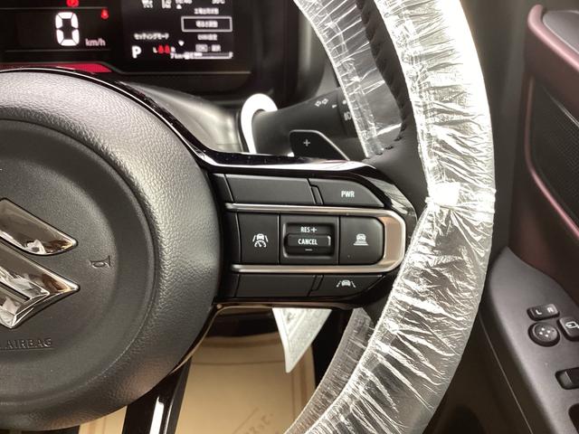 スペーシアカスタム ハイブリッドXSターボ 届出済み未使用車 全方位モニター付きメモリーナビゲーション メーカー保証継承(28枚目)