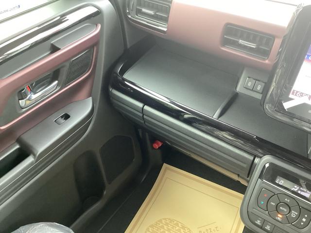 スペーシアカスタム ハイブリッドXSターボ 届出済み未使用車 全方位モニター付きメモリーナビゲーション メーカー保証継承(37枚目)