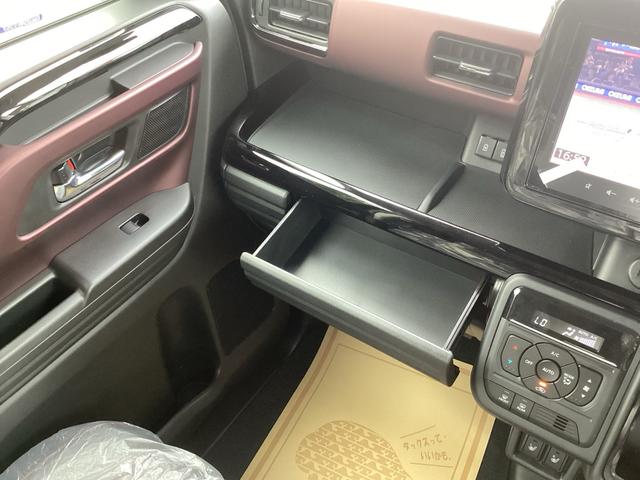 スペーシアカスタム ハイブリッドXSターボ 届出済み未使用車 全方位モニター付きメモリーナビゲーション メーカー保証継承(38枚目)