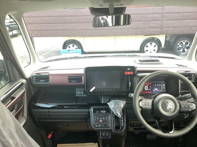 スペーシアカスタム ハイブリッドXSターボ 届出済み未使用車 全方位モニター付きメモリーナビゲーション メーカー保証継承(22枚目)