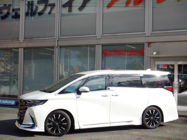 アルファードハイブリッド エグゼクティブラウンジ 14インチディスプレイナビTV・JBLプレミアムSS・14インチリヤエンター・パノラミックビュー・本革エグゼクティブラウンジパワーシート・左右独立ムーンルーフ・ユニバーサルステップ・モデリスタエアロ(3枚目)