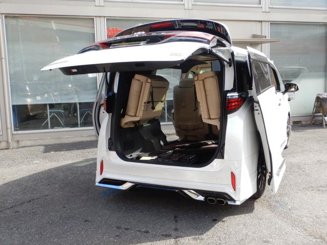 アルファードハイブリッド エグゼクティブラウンジ 14インチディスプレイナビTV・JBLプレミアムSS・14インチリヤエンター・パノラミックビュー・本革エグゼクティブラウンジパワーシート・左右独立ムーンルーフ・ユニバーサルステップ・モデリスタエアロ(44枚目)