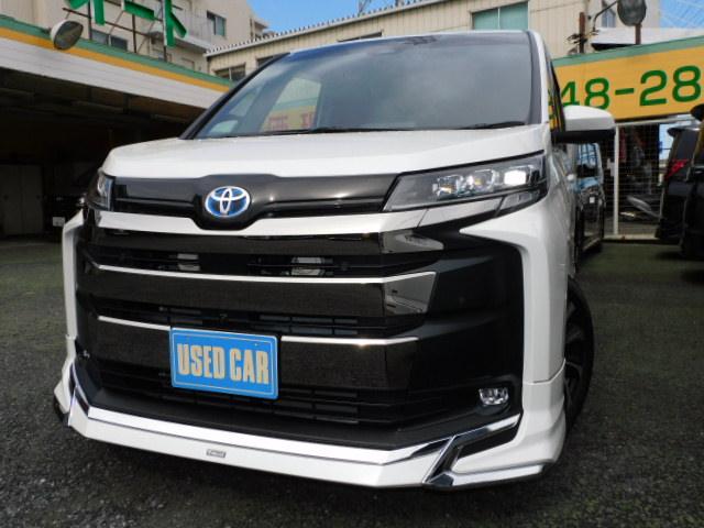 ノア ハイブリッドＳ－Ｚ　モデリスタエアロ　１０．５インチナビ＋ＩＴＳコネクト＆１４インチ後席　３眼プロジェクター　ブラインドスポット　ドライビングサポート＆快適利便パッケージＨｉ　トヨタチームメイト　３カメラドラレコ（5枚目）