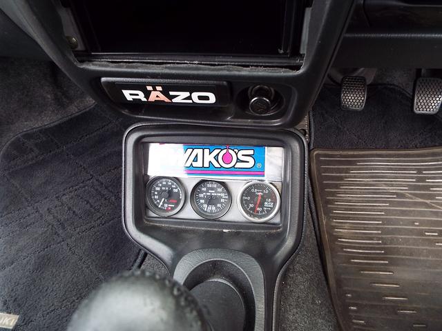 アルトワークス ＲＳ／Ｚ　４ＷＤターボ５速マニュアルスズキスポーツ足回りスズキスポーツマフラースズキスポーツブースト計調整式アクチュエーターハイフロータービン（31枚目）