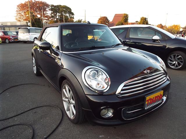 ＭＩＮＩ クーパー　コンバーチブル　ハイゲート　ワンオーナー特別限定車禁煙車電動オープンカー本革シート（36枚目）