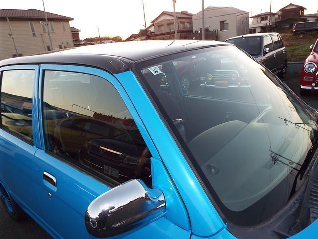 ミラジーノ ジーノ　トヨタ純正シアンメタリックブルー全塗装済事故修復歴無（18枚目）