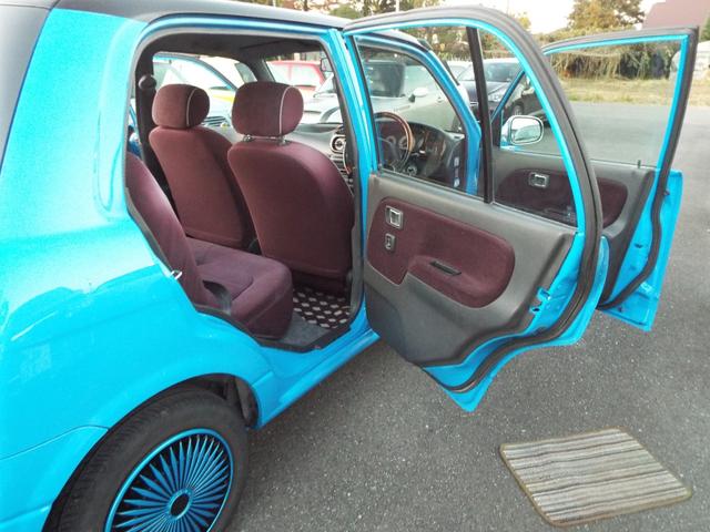 ミラジーノ ジーノ　トヨタ純正シアンメタリックブルー全塗装済事故修復歴無（33枚目）