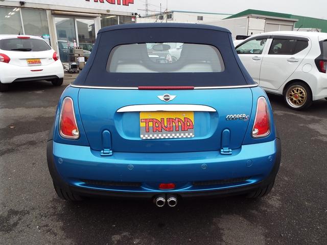 ＭＩＮＩ クーパーＳ　コンバーチブル　事故修復歴ＥＴＣ電動オープン（7枚目）