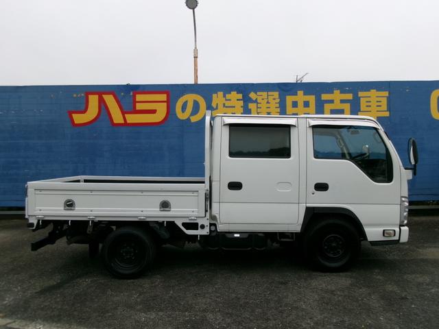 エルフトラック Ｗキャブフラットロー　Ｗキャブ　１．７５ｔ　低床　オートマ　リアヒーター（13枚目）