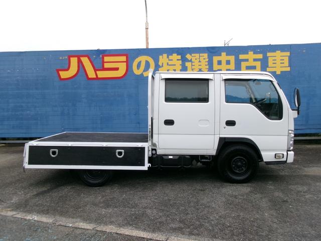 エルフトラック Ｗキャブフラットロー　Ｗキャブ　１．７５ｔ　低床　オートマ　リアヒーター（14枚目）