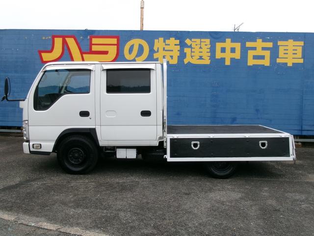 エルフトラック Ｗキャブフラットロー　Ｗキャブ　１．７５ｔ　低床　オートマ　リアヒーター（16枚目）