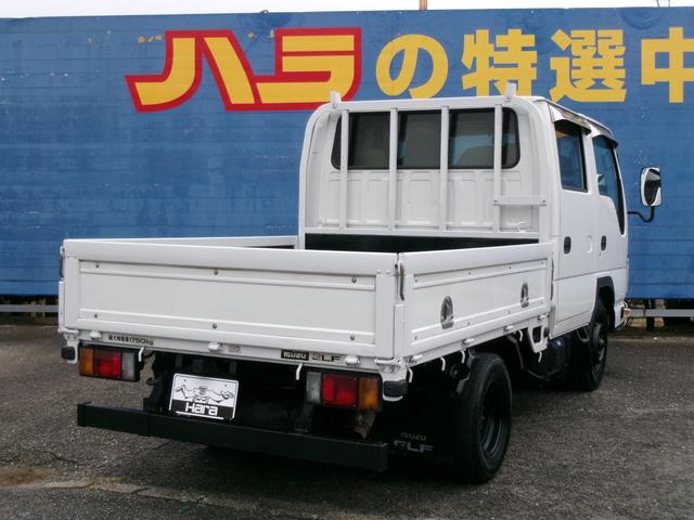 エルフトラック Ｗキャブフラットロー　Ｗキャブ　１．７５ｔ　低床　オートマ　リアヒーター（17枚目）