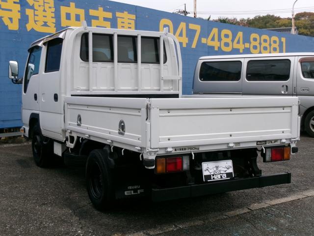 エルフトラック Ｗキャブフラットロー　Ｗキャブ　１．７５ｔ　低床　オートマ　リアヒーター（19枚目）