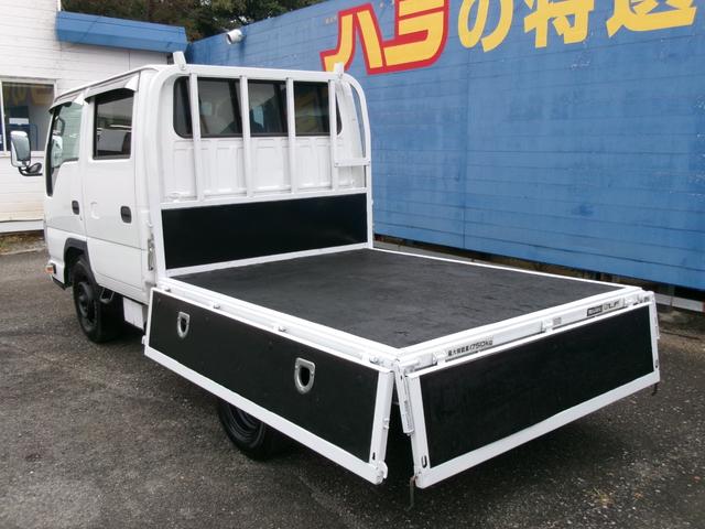 エルフトラック Ｗキャブフラットロー　Ｗキャブ　１．７５ｔ　低床　オートマ　リアヒーター（22枚目）