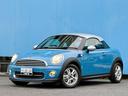 MINI クーパー クーペ レザーシート HIDヘッドライト 純正アルミホイール パドルシフト 社外シートヒーター リアソナー 電動リアスポイラー 社外デジタルインナーミラー オートエアコン 禁煙車 カイトブルー ETC(5枚目)