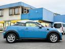 MINI クーパー クーペ レザーシート HIDヘッドライト 純正アルミホイール パドルシフト 社外シートヒーター リアソナー 電動リアスポイラー 社外デジタルインナーミラー オートエアコン 禁煙車 カイトブルー ETC(8枚目)