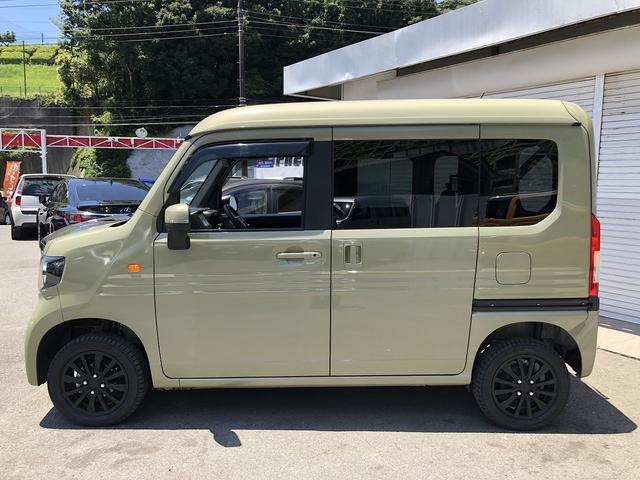 Ｎ－ＶＡＮ＋スタイル ファン・ホンダセンシング　ＦＡＦリフトアップサス　外部電源キット　ＳＤナビ　Ｂｌｕｅｔｏｏｔｈ接続　ドラレコ　ルーフコンソール　１４インチＡＷ　ＵＳＢ充電　ＣＭＢＳ　ＬＫＡＳ　ＡＣＣ　オートハイビーム　標識検知　先行車発進告知（10枚目）