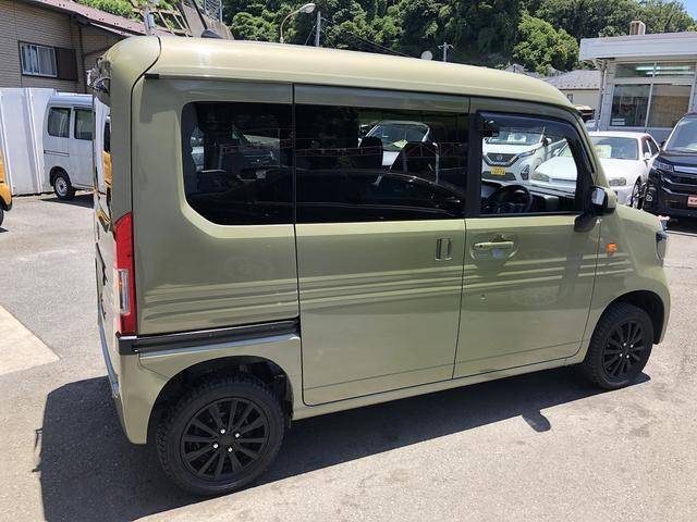 Ｎ－ＶＡＮ＋スタイル ファン・ホンダセンシング　ＦＡＦリフトアップサス　外部電源キット　ＳＤナビ　Ｂｌｕｅｔｏｏｔｈ接続　ドラレコ　ルーフコンソール　１４インチＡＷ　ＵＳＢ充電　ＣＭＢＳ　ＬＫＡＳ　ＡＣＣ　オートハイビーム　標識検知　先行車発進告知（41枚目）