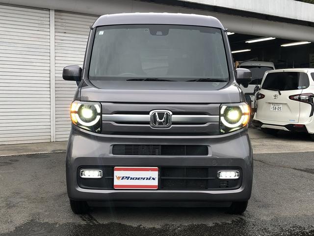 Ｎ－ＶＡＮ＋スタイル ファン　ホンダセンシング　ＳＤナビ　ＢＴ接続　Ｂカメラ　黒革調シートカバー　ＬＥＤオートライト＆フォグ　ＵＳＢ充電　ＥＴＣ　アームレスト　ステアスイッチ　ＣＭＢＳ　ＬＫＡＳ　　ＡＣＣ　先行車発進お知らせ　禁煙（4枚目）
