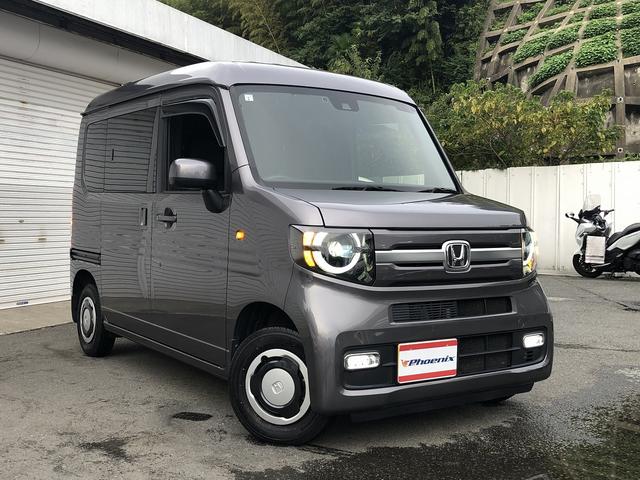 Ｎ－ＶＡＮ＋スタイル ファン　ホンダセンシング　ＳＤナビ　ＢＴ接続　Ｂカメラ　黒革調シートカバー　ＬＥＤオートライト＆フォグ　ＵＳＢ充電　ＥＴＣ　アームレスト　ステアスイッチ　ＣＭＢＳ　ＬＫＡＳ　　ＡＣＣ　先行車発進お知らせ　禁煙（5枚目）