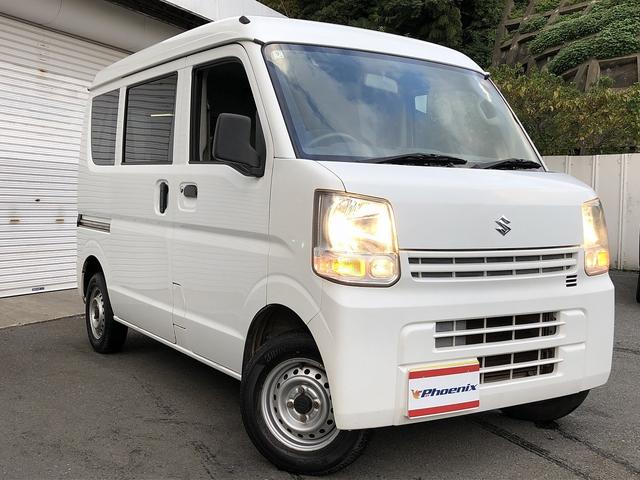 エブリイ ＰＣ　車検令和９年まで　５ＡＧＳ車　２ＮＤ発進　ＭＴモード　ルーフコンソール　キーレスエントリー　ライトレベライザー　ラジオ　ＰＷ　登録遅れ（5枚目）