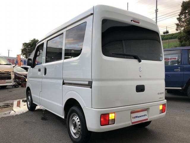 エブリイ ＰＣ　車検令和９年まで　５ＡＧＳ車　２ＮＤ発進　ＭＴモード　ルーフコンソール　キーレスエントリー　ライトレベライザー　ラジオ　ＰＷ　登録遅れ（9枚目）