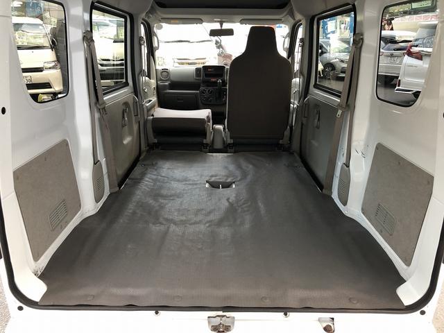 エブリイ ＰＣ　車検令和９年まで　５ＡＧＳ車　２ＮＤ発進　ＭＴモード　ルーフコンソール　キーレスエントリー　ライトレベライザー　ラジオ　ＰＷ　登録遅れ（30枚目）