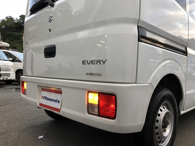 エブリイ ＰＣ　車検令和９年まで　５ＡＧＳ車　２ＮＤ発進　ＭＴモード　ルーフコンソール　キーレスエントリー　ライトレベライザー　ラジオ　ＰＷ　登録遅れ（55枚目）