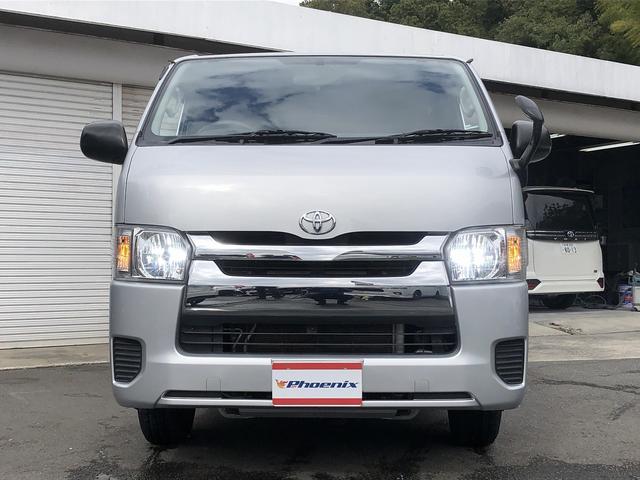 ハイエースバン ロングDX GLパッケージ 5ドア 5型 6人乗り 6速AT メモリナビ フルセグTV DVD再生 Bluetooth接続 バックカメラ ETC2.0 ドラレコ LEDヘッドライト キーレススタート 両側スライドドア 電格ミラー(4枚目)