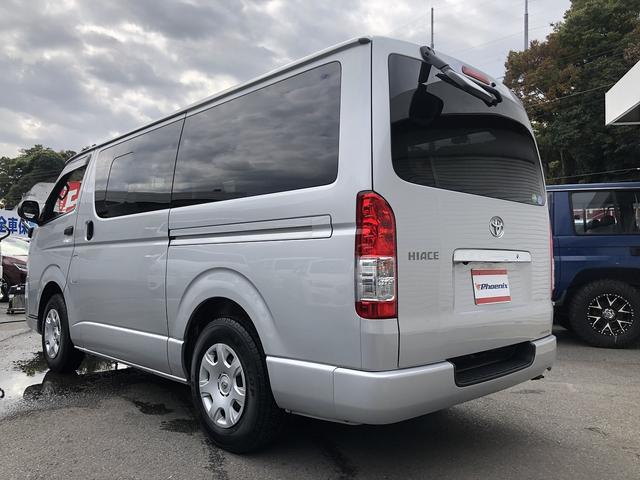 ハイエースバン ロングDX GLパッケージ 5ドア 5型 6人乗り 6速AT メモリナビ フルセグTV DVD再生 Bluetooth接続 バックカメラ ETC2.0 ドラレコ LEDヘッドライト キーレススタート 両側スライドドア 電格ミラー(9枚目)