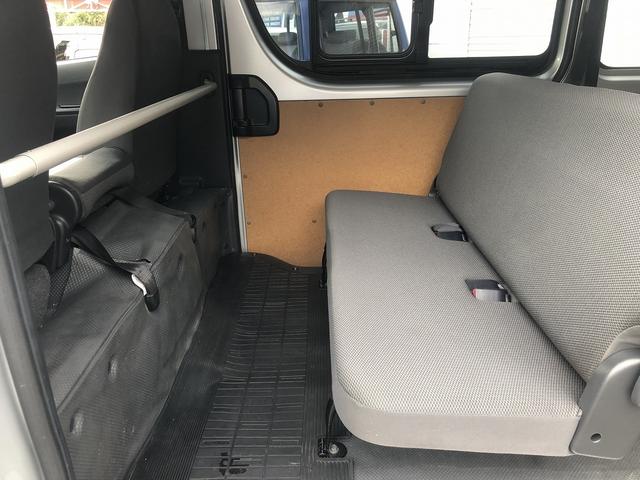 ハイエースバン ロングDX GLパッケージ 5ドア 5型 6人乗り 6速AT メモリナビ フルセグTV DVD再生 Bluetooth接続 バックカメラ ETC2.0 ドラレコ LEDヘッドライト キーレススタート 両側スライドドア 電格ミラー(25枚目)