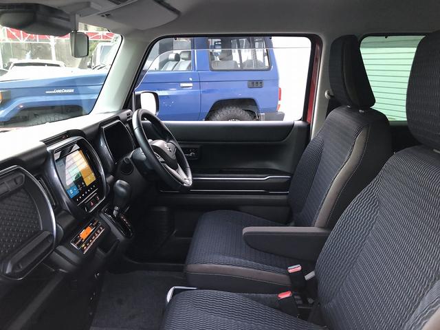 ハスラー Ｊスタイル　２トーン　セーフティサポート　９インチナビ　ＢＴ・ＵＳＢ・カープレイ接続　全方位モニタ　ルーフレール　Ｗシートヒーター　ＬＥＤオートライト＆フォグ　Ｐセンサー　標識認識　先行車発進お知らせ　誤発進抑制（62枚目）