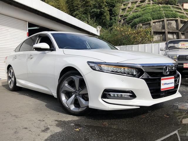 アコード EX ホンダセンシング インターナビ BT・USB・カープレイ接続 Bカメ サンルーフ ヒーター付本革電動シート ワイヤレス充電 前後ドラレコ HUD エンジンスターター ETC ACC LKAS CMBS(5枚目)