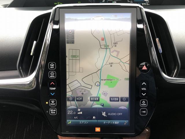 プリウス Ａプレミアム　後期　セーフティセンス　サンルーフ　メーカーナビ　Ｂｌｕｅｔｏｏｔｈ接続　バックカメラ　本革シート　温冷シート　インテリアパネル　駐車支援　ＢＳＭ　ＲＣＴＡ　Ｐソナー　ＡＣ１００Ｖ電源　ＥＴＣ２．０（34枚目）